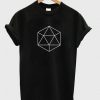 geometric shape t-shirt PT20N