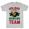 holiday drinking team Tshirt FD29N