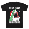 holly jawly christmas tshirt FD29N