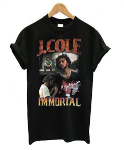 j cole immortal t-shirt PT20N