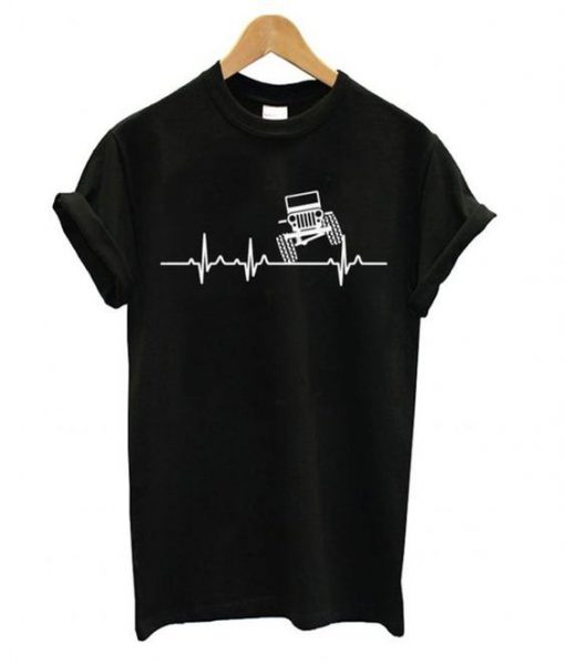 jeep heartbeat t-shirt PT20N