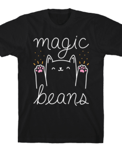 magic beans cat tshirt FD29N