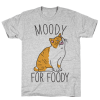 moody for foody cat Tshirt FD29N