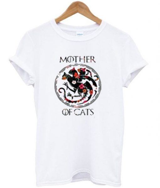 mother of cat t-shirt AY20N