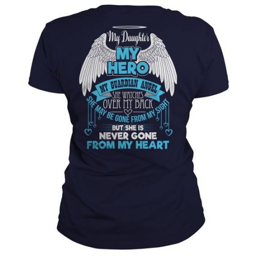 my Daughter My Hero T-Shirt ER4N