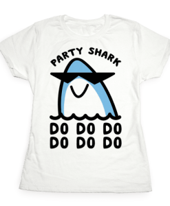 party shark parody Tshirt FD29N