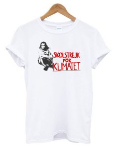 skolstrejk för klimatet T shirt FD7N