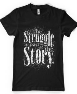 the Story Typography T-Shirt ER6N