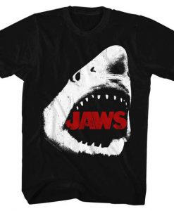 white shark black t-shirt FD29N