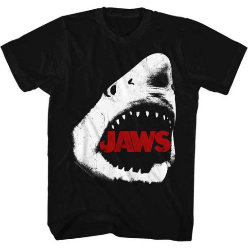 white shark black t-shirt FD29N