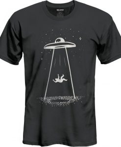 Alien Abduction Spaceship Tshirt FD2D