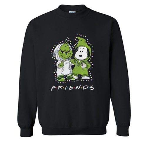 Baby Grinch And Snoopy Sweatshirt SR4D