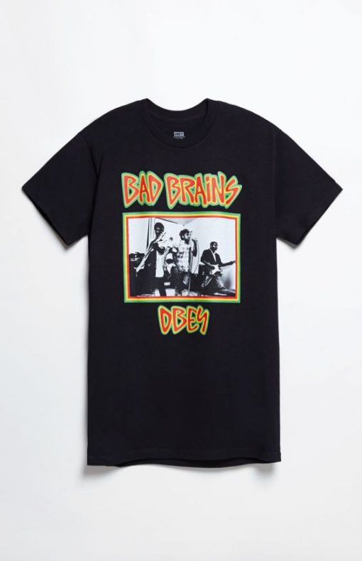 Bad Brains Design T Shirt SR4D