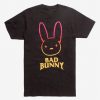 Bad Bunny Neon T Shirt SR7D