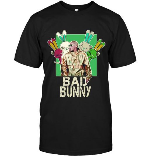 Bad Bunny Singer T Shirt SR7D
