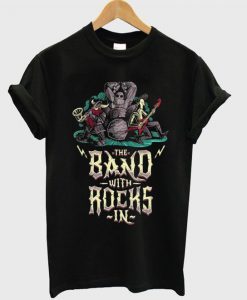 Band with rocks in t-shirt SR7D