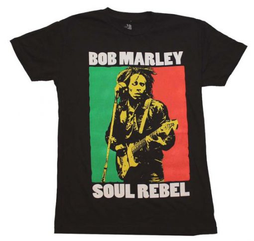 Bob Marley Soul Rebel Tshirt FD2D