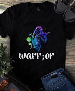 Butterfly Warrior T Shirt SR7D