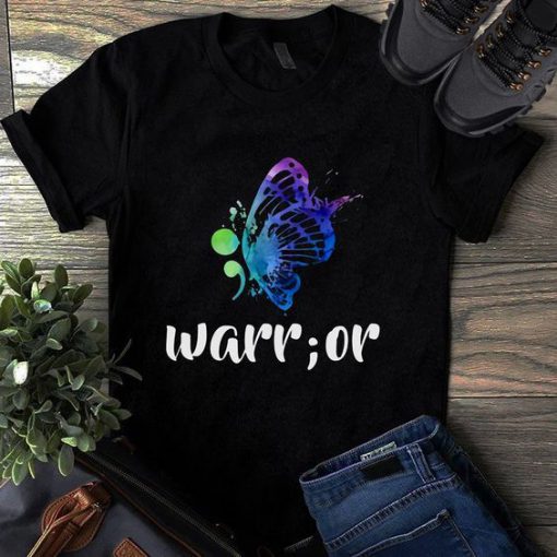 Butterfly Warrior T Shirt SR7D