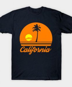 California Sunset T Shirt SR4D