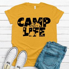 Camp Life Tshirt EL3D