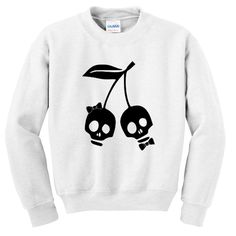 Cherry Skull Sweatshirt EL3D