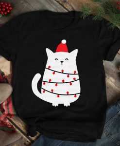 Christmas Cat Winter Tshirt EL6D