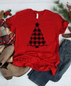 Christmas Tree Tshirt EL6D