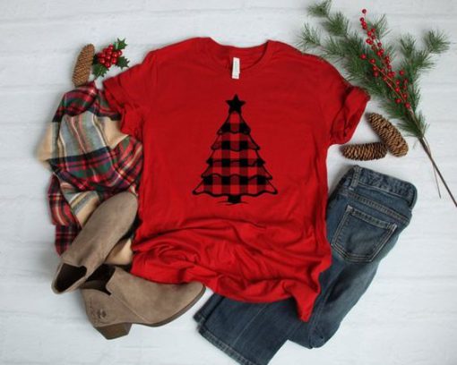 Christmas Tree Tshirt EL6D