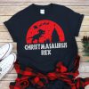 Christmasaurus Rex Tshirt EL6D