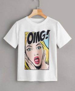 Comic OMG Tshirt FD2D