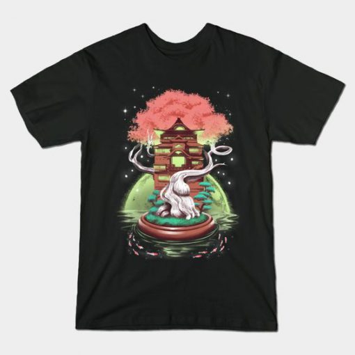 Cosmic Bonsai Tree T-Shirt AZ23D