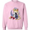 Crazy Moon Cat Lady Sweatshirt FD5D
