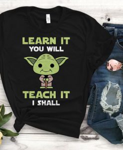 Cute Yoda T Shirt SR4D