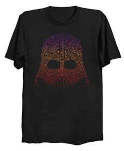 Darth Neon Vader tshirt FD24D