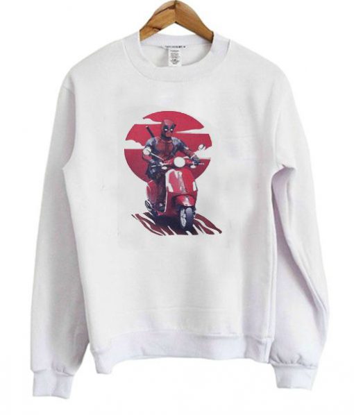 Deadpool Vespa Sweatshirt FD5D