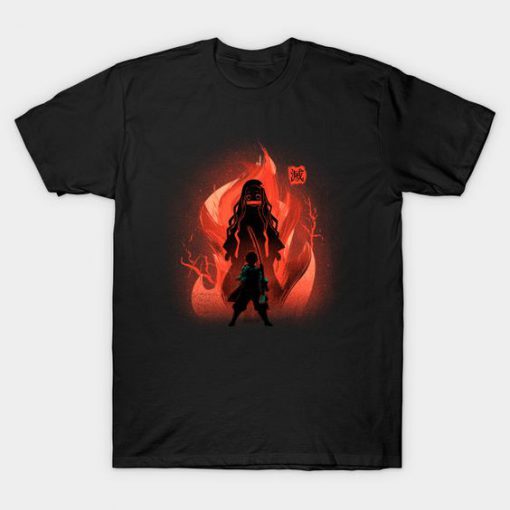 Demon Slaye Fire T Shirt SR4D