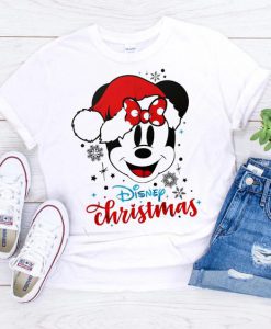 Disney christmas Mickey Tshirt EL6D