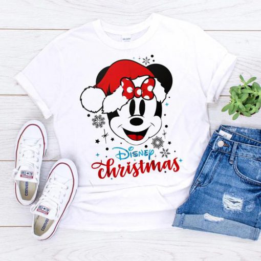 Disney christmas Mickey Tshirt EL6D