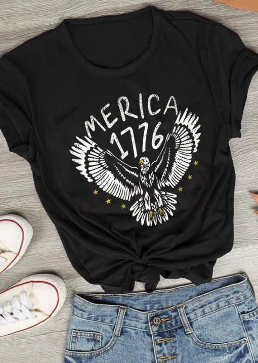 Eagle Merica 1776 T-Shirt FD18D