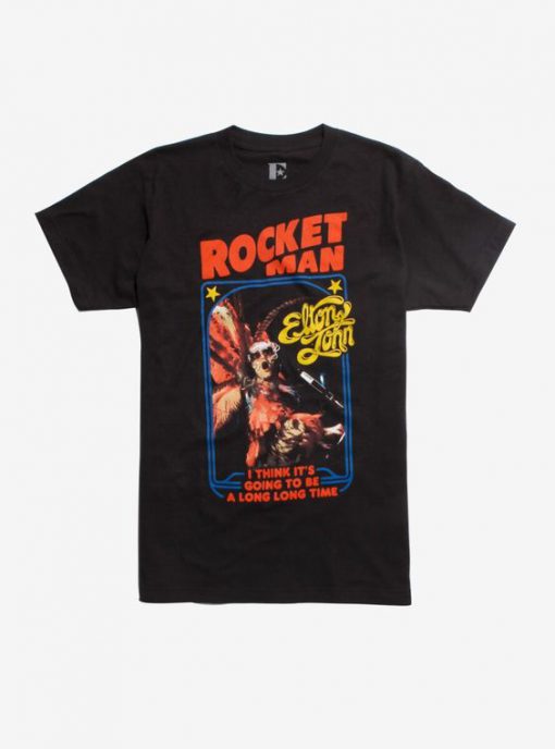 Elton John Rocket Man T-Shirt FD5D