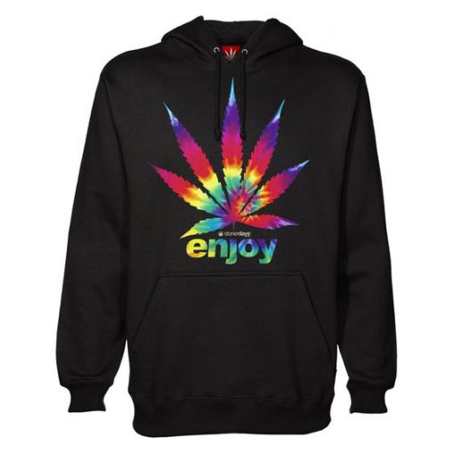 Enjoy tie dye hoodie FD18D