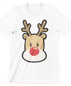 Festive Reindeer Head T-Shirt FD2D