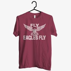 Fly Eagles Fly Tshirt EL3D