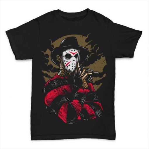 Freddy VS Jason T shirt FD5D