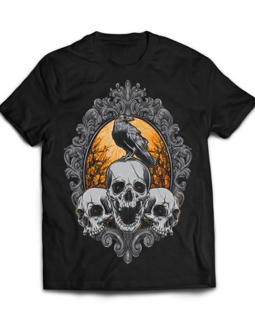 GAGAK Skull t shirt FD5D