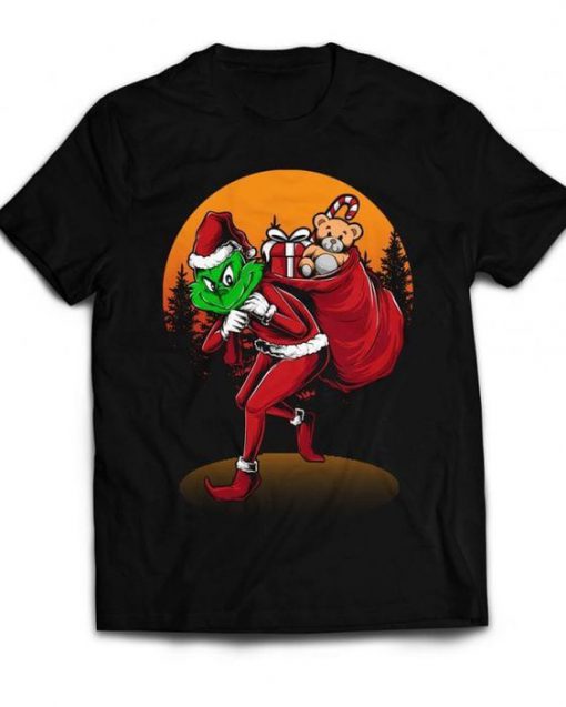 Grinch Stole Christmas Tshirt FD5D