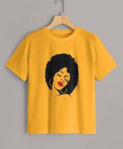 Hair Style Yellow tshirt FD2D