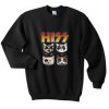 Hiss Kiss Cats Sweatshirt EL3D
