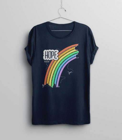 Hope Rainbow T Shirt SR4D